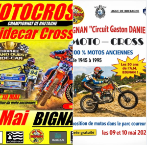 Championnat de Bretagne de Motocross & Trophée Grand Ouest Side-Car à Bignan